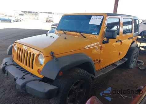 2012 Jeep Wrangler Unlimited Sport from USA, damaged, VIN 1C4BJWDG4CL232748